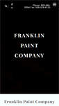 Mobile Screenshot of franklinpaint.com